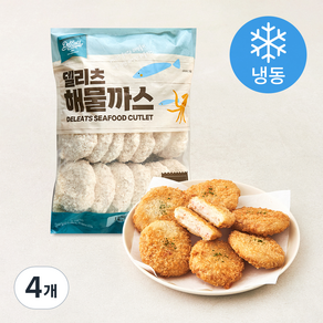 델리츠 해물까스 20개입 (냉동), 1kg, 4개