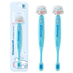아텍스 산리오캐릭터즈 시나모롤 피규어 유아 칫솔 STEP2