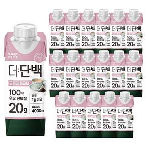 더단백 드링크 밀크티