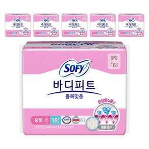 바디피트 볼록맞춤 생리대 날개형