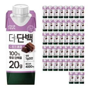 더단백 드링크 초코
