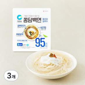 청정원 콩담백면 동치미냉국수 4인분