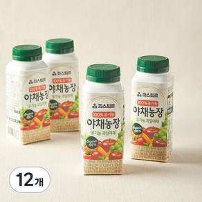 파스퇴르 야채농장 유기농 과일야채주스