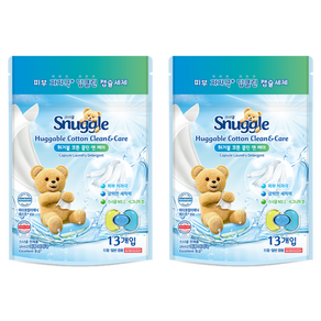 스너글 허거블 코튼 클린 앤 케어 시그니처향 캡슐세제