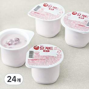 서울우유 요거트 딸기, 85g, 4개입, 6개