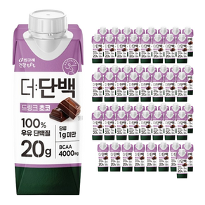 더단백 드링크 초코