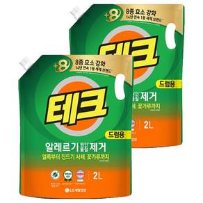 [비건라이프] 테크 알레르기 원인물질 제거 드럼용 액상세제 리필