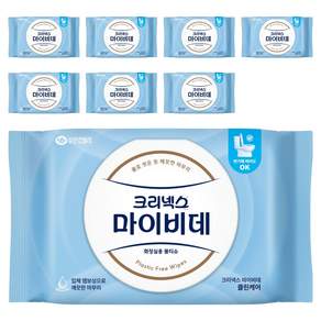 마이비데 클린케어 화장실용 물티슈 캡형