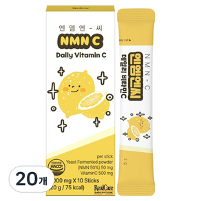리얼케어 NMN-C 엔엠엔씨 데일리 비타민C