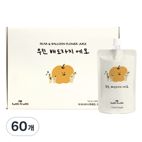 뚜띠프루티 우린 배도라지에오 배도라지즙