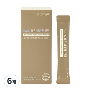 뉴트리코어 100% 볶은 맥문동 진액 14p