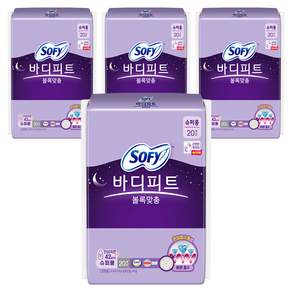 바디피트 볼록맞춤 생리대 날개형