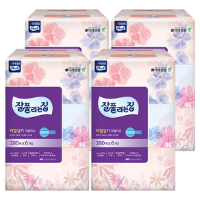 잘풀리는집 천연펄프 미용티슈 2겹