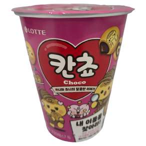 롯데웰푸드 칸쵸 초코 컵