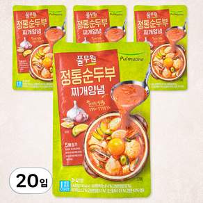 풀무원 정통순두부 찌개양념