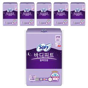 바디피트 볼록맞춤 생리대 날개형