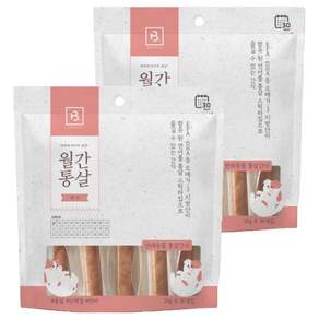 브리더랩 반려동물 월간통살 스틱타입 간식