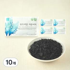 기장물산 유기식품 인증 부드러운 자른미역