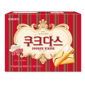 크라운 쿠크다스 화이트토르테