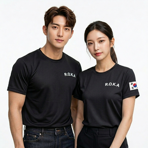 서바이벌 밀리터리 ROKA 쿨링 메쉬 티셔츠 2p - 전투복
