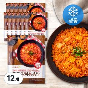 곰곰 김치볶음밥 (냉동), 300g, 12개 - 즉석볶음밥