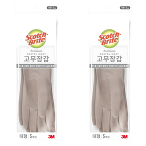 스카치브라이트 프리미엄 고무장갑 5개입