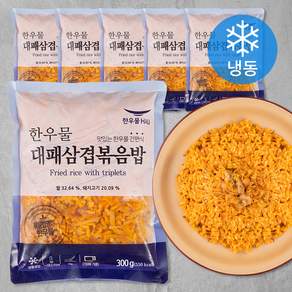 한우물 대패삼겹 볶음밥 (냉동)