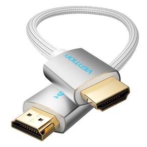 벤션 VENTION 아이언실버 4K HDMI 2.0 케이블 AV케이블 e.3m(AABII)