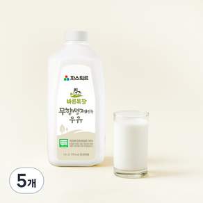 파스퇴르 무항생제 바른목장우유