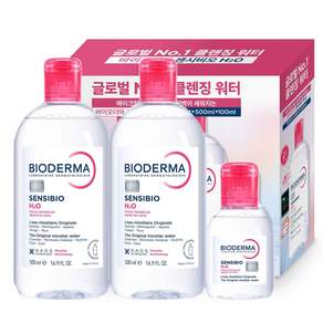 바이오더마 센시비오 H2O 클렌징 워터 세트 3종