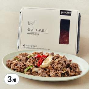 곰곰 양념 소불고기 (냉장)