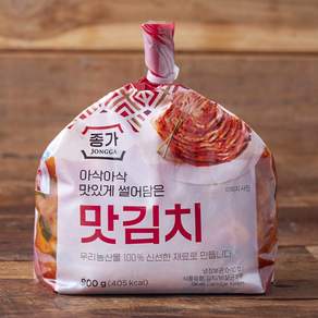 종가 아삭아삭 맛있게 썰어담은 맛김치