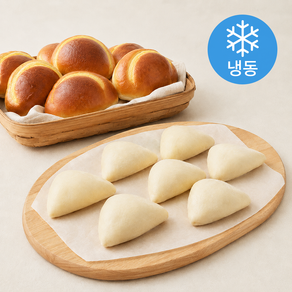 얌 슈크림빵 생지 (냉동)