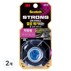 스카치 차량용 강력부착 깔끔제거 폼 양면테이프