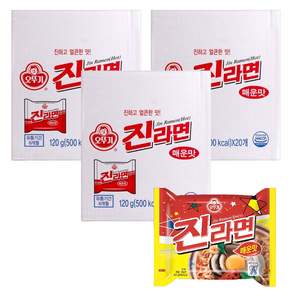 오뚜기 진라면 매운맛 120g