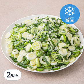대파 슬라이스 5mm 업소용 (냉동)