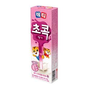 제티 초콕 분말 스트로 딸기맛