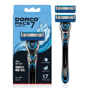 도루코 PACE 7 2 Fresh 면도기 + 면도날 2개