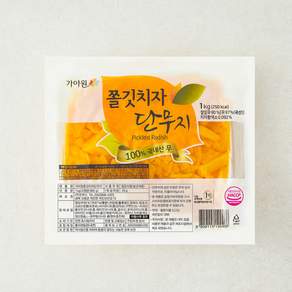 가야원 쫄깃치자 단무지