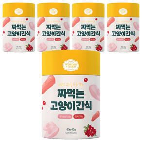 원더푸드 짜먹는 고양이 간식 60p