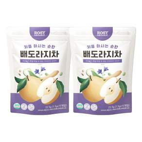 로지오가닉 처음 마시는 순한 배도라지차