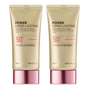 더페이스샵 파워 롱래스팅 핑크 톤업 선로션 SPF50+ PA++++