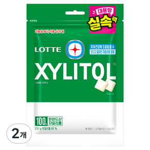 롯데자일리톨 오리지날 대용량 실속팩 리필