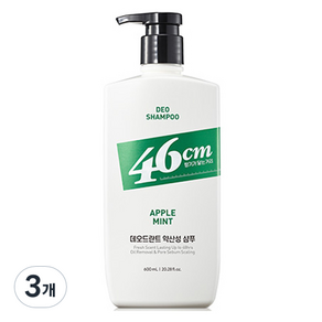 LG생활건강 46cm 두취솔루션 약산성 데오드란트 샴푸 애플민트 향