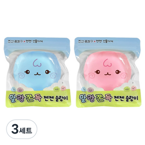 조선문방구 말랑쫀득 젠젠 슬랑이 101g x 2종 세트