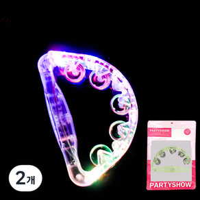 파티쇼 노래방 LED 탬버린