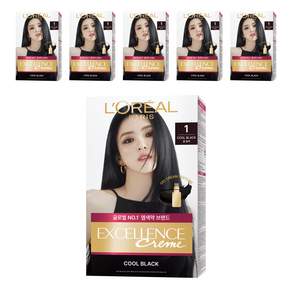 로레알파리 엑셀랑스 크림 염색약 빗캡형