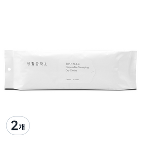 생활공작소 정전기 청소포 60매