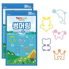 탐사 썸머링 30개입 야외팔찌 여름필수템