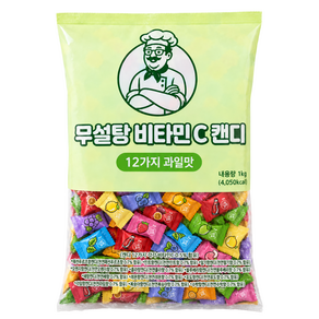 무설탕 비타민C 12가지맛 캔디